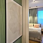 Apartment 365pam - Wiatrem I Piaskiem - 6-osobowy Z Garazem I Klimatyzacja Przy Morzu Ustronie Morskie
