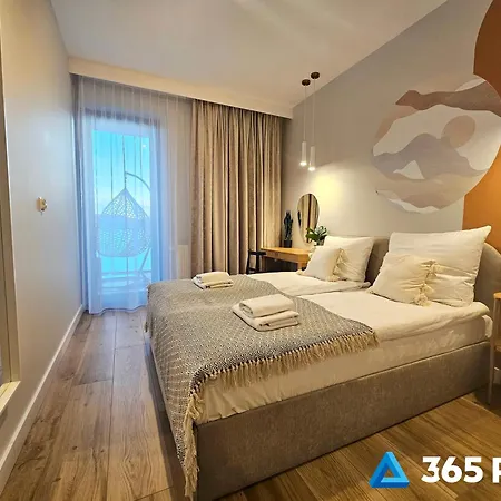 365pam - Wiatrem I Piaskiem - 6-osobowy Z Garazem I Klimatyzacja Przy Morzu Ustronie Morskie