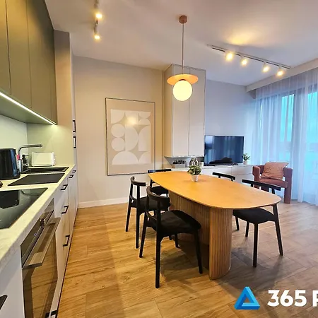 365pam - Wiatrem I Piaskiem - 6-osobowy Z Garazem I Klimatyzacja Przy Morzu Appartement Ustronie Morskie