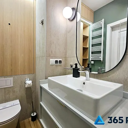 Apartment 365pam - Wiatrem I Piaskiem - 6-osobowy Z Garazem I Klimatyzacja Przy Morzu