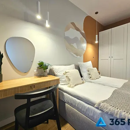 Apartment 365pam - Wiatrem I Piaskiem - 6-osobowy Z Garazem I Klimatyzacja Przy Morzu Ustronie Morskie