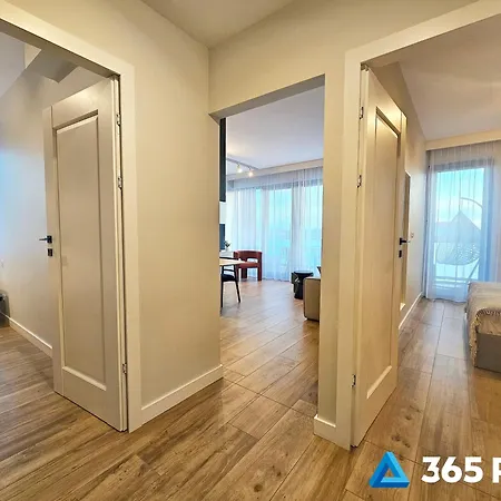 365pam - Wiatrem I Piaskiem - 6-osobowy Z Garazem I Klimatyzacja Przy Morzu Appartement Ustronie Morskie