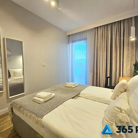 Appartement 365pam - Wiatrem I Piaskiem - 6-osobowy Z Garazem I Klimatyzacja Przy Morzu Ustronie Morskie